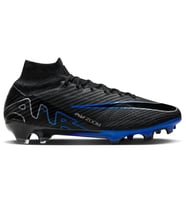 Nike Zoom Superfly 9 Elite FG Çoraplı Erkek Profesyonel Krampon Siyah-Mavi