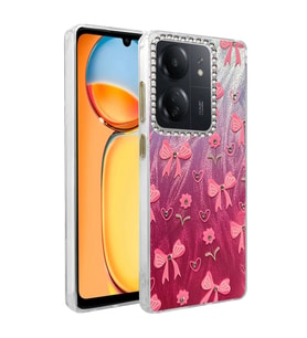 Xiaomi Redmi 13c Kılıf Blade Aynalı Desenli Kapak - Desen 3