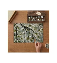 Kiraz Çiçeği - Kiraz Ağacı - Bahar Çiçekleri Tasarımı 240 parça Ahşap Puzzle Ahşap Kutuda MP02000