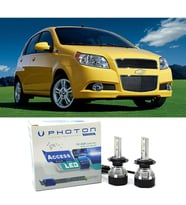 Chevrolet Aveo Uzun + Kısa Far Ampulü H4 Access Yeni Seri Beyaz 2003-2011