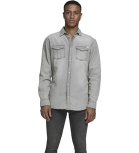 Jack & Jones Jjesheridan Shirt L/S Erkek Gömlek (Lacivert)
