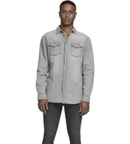 Jack & Jones Jjesheridan Shirt L/S Erkek Gömlek (Lacivert)