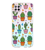PrintiFy Huawei P40 Lite ile Uyumlu 1mm Slim Fit Water Color 4 Baskılı Şeffaf  Kılıf