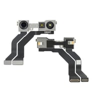 Apple iPhone 13 Mini İle Uyumlu Ön Kamera İthal (Siyah)