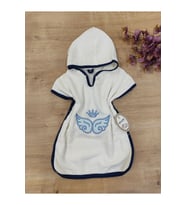 Bebek Banyo Havlusu %100 Pamuklu Başlıklı Bebek Bornoz Pareo Yenidoğan Hediyelik Yumuşacık Nakışlı (Standart)