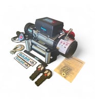 DARK VİNÇ 13500LB ÇELİK HALATLI KOLLU 12V VİNÇ TAMBUR