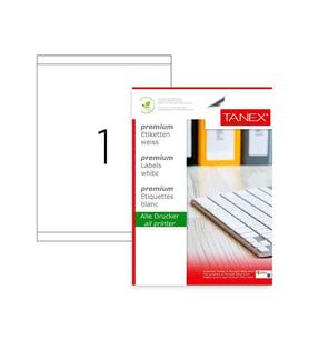 Tanex Laser Etiket Kod 2100 X 210mm x 280mm