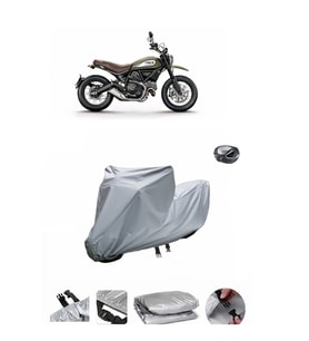 Ducati Scrambler Urban Enduro  Su Geçirmez Motosiklet Brandası ARKA ÇANTA UYUMLU