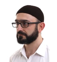 Baba Günü Hediyesi - Koyu Kahverengi Kışlık Orlon Namaz Takkesi Baklava Desenli Takke