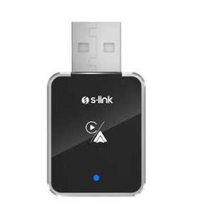 S-Link SL-CAR01 2in1 Android ve Apple Cihazlar Kablosuz Android Auto ve Carplay Adaptörü
