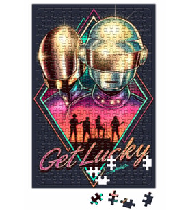 Movie Daft Punk Get Lucky Puzzle 240 Parça Yapboz