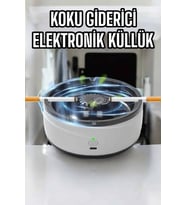 Küllük Duman Giderici Temizlenebilir Elektronik Pilli