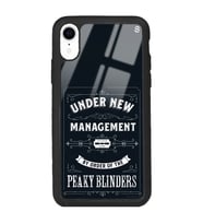 iPhone XR Peaky Blinders Management Tasarımlı Glossy Telefon Kılıfı