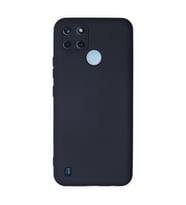 Realme C25y Kılıf Nano İçi Kadife Silikon - Lacivert