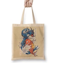 Dragon Koi Fish Evolution Bez Çanta Uzun Saplı