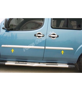DOBLO 1 YAN KAPI CITASI KROM 2000 2001 2002 2003 2004 2005 2006 