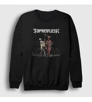 Presmono Unisex Siyah Infernus Septicflesh Sweatshirt 172589tt