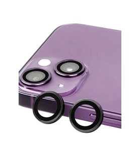 Newface Apple iPhone 14 Plus Raze Metal Kamera Lens - Siyah