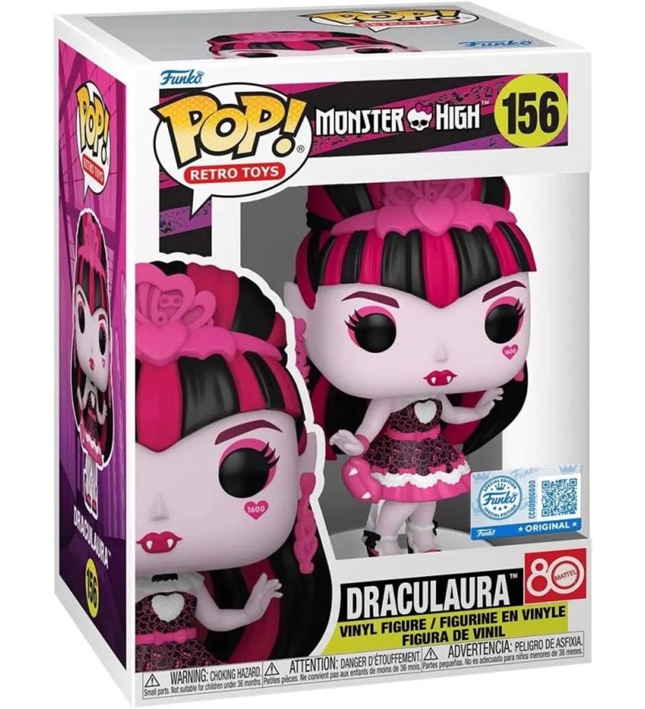 Funko Pop Monster High 156 Draculaura Figür