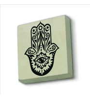 Fatıma’nın Eli Baskılı Doğaltaş  Magnet(KD-004)Buzdolabı Süsü