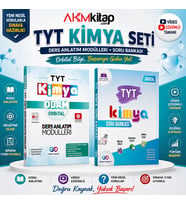 Orbital TYT Kimya Konu ve Soru Bankası Seti 2 Kitap