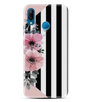 Huawei P20 Lite Mate 10 20 Lite Pro P40 Lite KılıfDesemli Silikon Flowers 4 1390