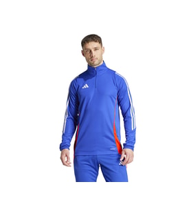 adidas Tiro24 Trtop Erkek Futbol Uzun Kollu Antrenman Tişörtü JE1993 Mavi