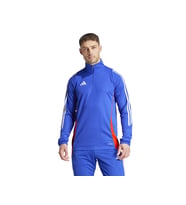 adidas Tiro24 Trtop Erkek Futbol Uzun Kollu Antrenman Tişörtü JE1993 Mavi