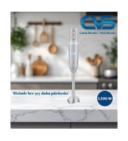 CVS Dn 12114 Rose 1200 Watt 4 Bıçak Çubuk Blender (Siyah)