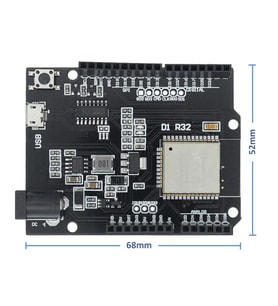 ESP32 WiFi Bluetooth R32 Kit Geliştirme Kartı Kablosuz İnternet Haberleşme Iot CH340