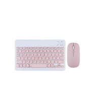 Uray store KYB71 Kablosuz Türkçe Q Klavye Mouse Set - Pembe