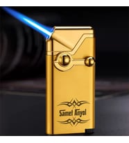 Kişiye Özel İsimli Gold Gazlı Rüzgar Geçirmez Çakmak