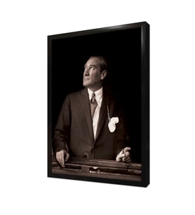 Atatürk Çerçeveli Mdf Tablo