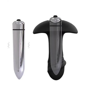 Giyilebilir Titreşimli Penis Butt Plug