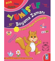 Yumişin Oyun Arkadaşları - Yumişle Boyama Zamanı