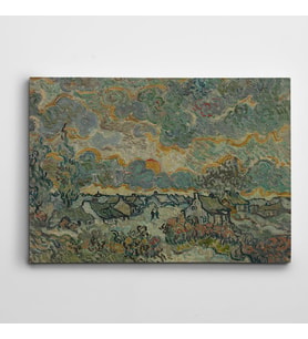 Vincent Van Gogh Herinnering Aan Brabant Kanvas Tablo