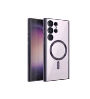 Durukar® Samsung Galaxy S23 Ultra Kılıf Kross Magneticsafe Kapak - Mor