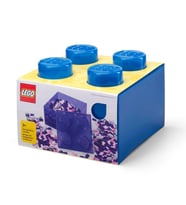 LEGO Storage 253221 2*2 Translucent Blue Storage Brick