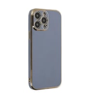 Apple İphone 14 Pro Max Kılıf Volet Silikon - Mavi