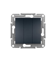 EPH2100171 Schneider Asfora 3'lü Anahtar – Antrasit