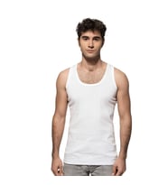 6 lı Paket Özkan Erkek Pamuklu Ribana Atlet 0113 (Beyaz)