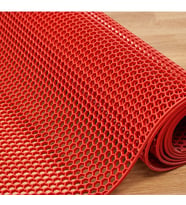 CLOURMAT KIRMIZI KAYDIRMAZ PETEK  PASPAS (KIRMIZI) 120cmx100cm (STD)