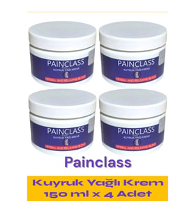 Kuyruk Yağı Kremi Rahatlatma Kremi büyük boy 150 ml x 4 adet