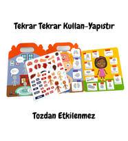 LİNO TEKRAR TEKRAR KULLANILABİLEN İLK STİCKER KİTABIM MY BODY