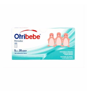 Otribebe Monodoz 5 ml x 20  Flakon İzotonik Deniz Suyu