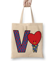Bts Meets Bt21 V Bez Çanta Uzun Saplı
