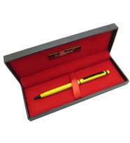 Signator® T614 Sarı Tükenmez Kalem  İsme Özel Kalem  Hediyelik Kalem (Karışık)