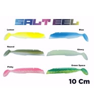 Fujin Salt Eel Body 10cm x3 Silikon Yem Gövde 030 - Lemon