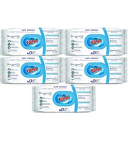 Bingo Clean Yüzey Temizlik Havlusu 96 Yaprak Beyaz Sabun Plastik Kapaklı (5 Li Set) 480 Yaprak