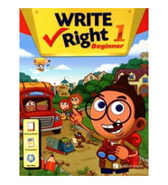 Write Right Beginner 1 with Workbook (Gri-Kırmızı)